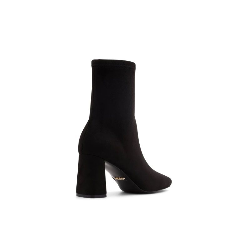 Marcella Ankle Boots Block Heels Black Aldo Fashion