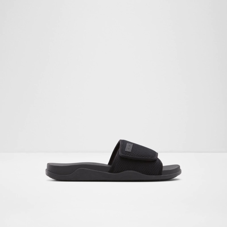 Mirauk Flat Sandals Black Aldo Fashion