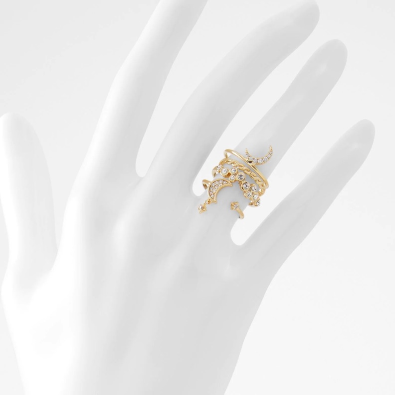 Multi Hedrisean Rings Aldo Fashion