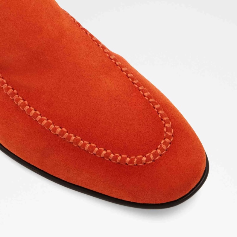 Red Fashion Aldo Salaman Loafers Slip On