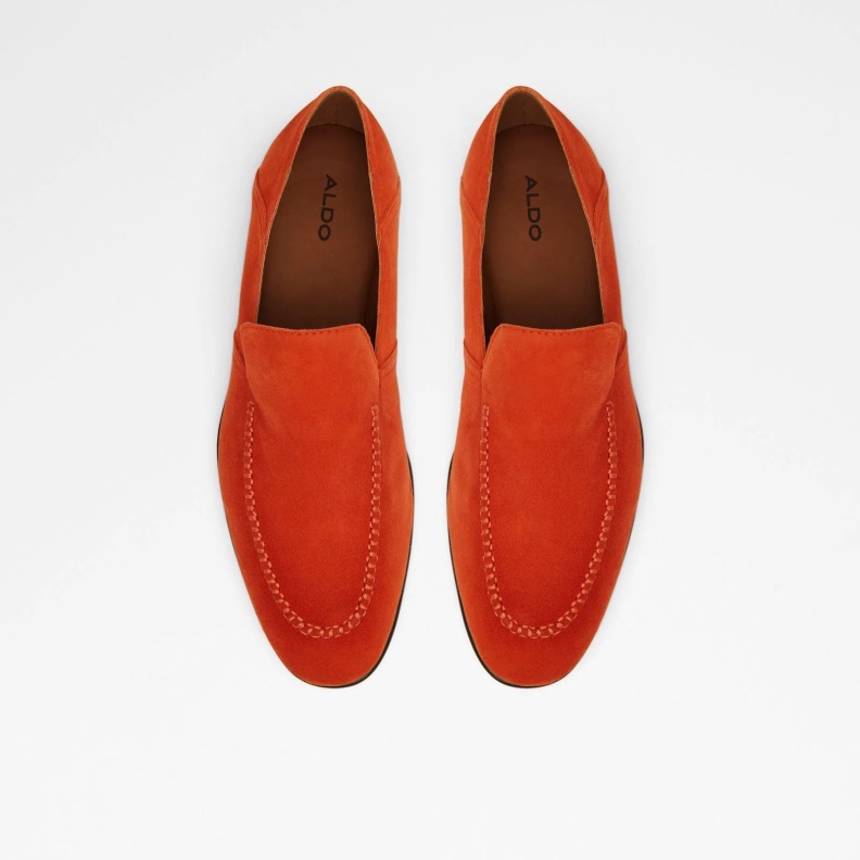 Red Fashion Aldo Salaman Loafers Slip On