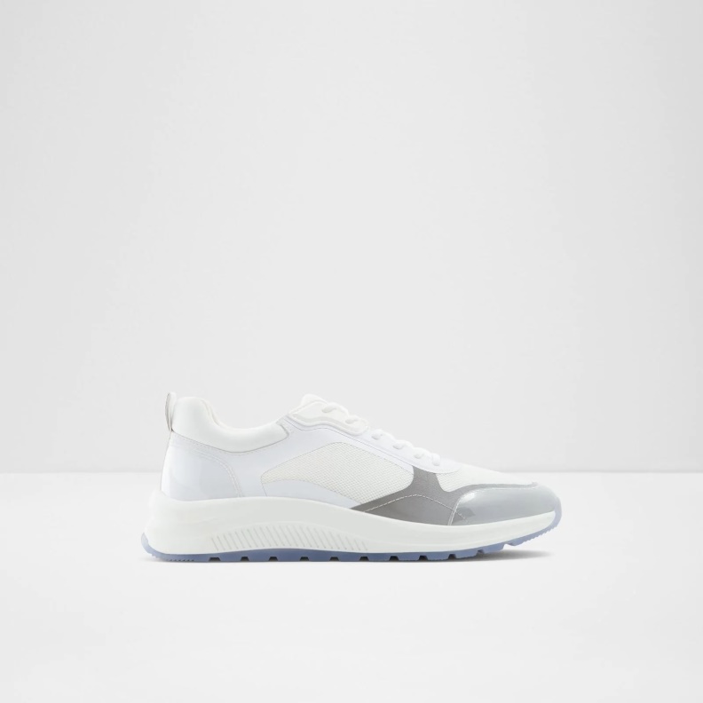 White Fashion Aldo Mellowa Low Top Sneakers Lace Up