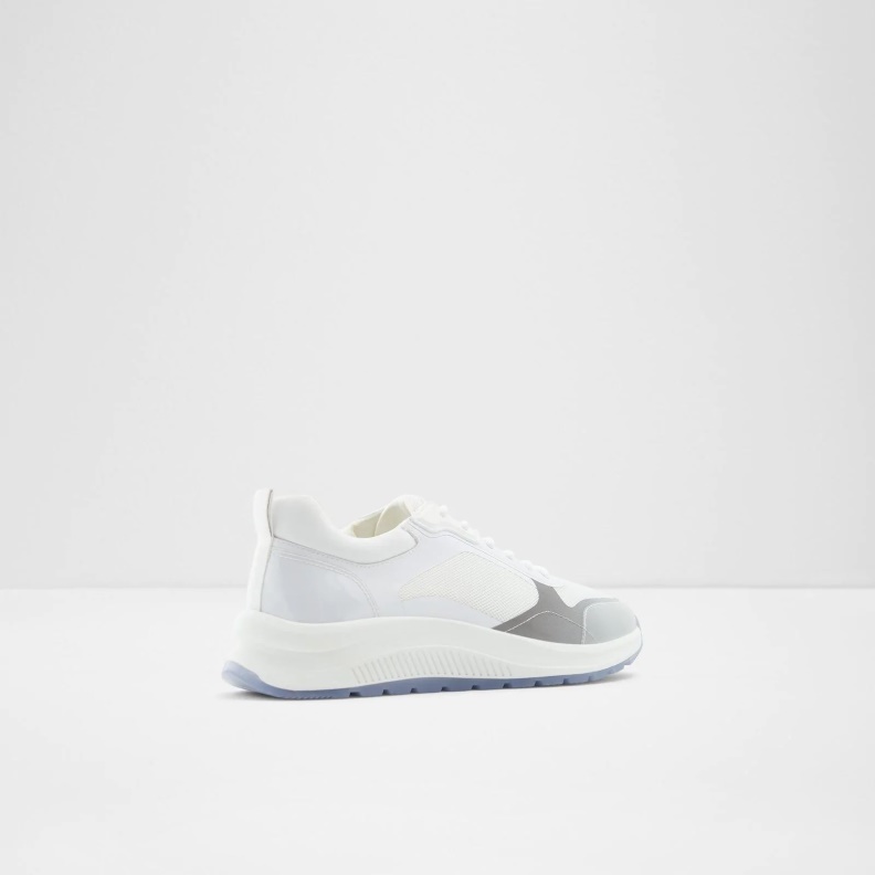 White Fashion Aldo Mellowa Low Top Sneakers Lace Up