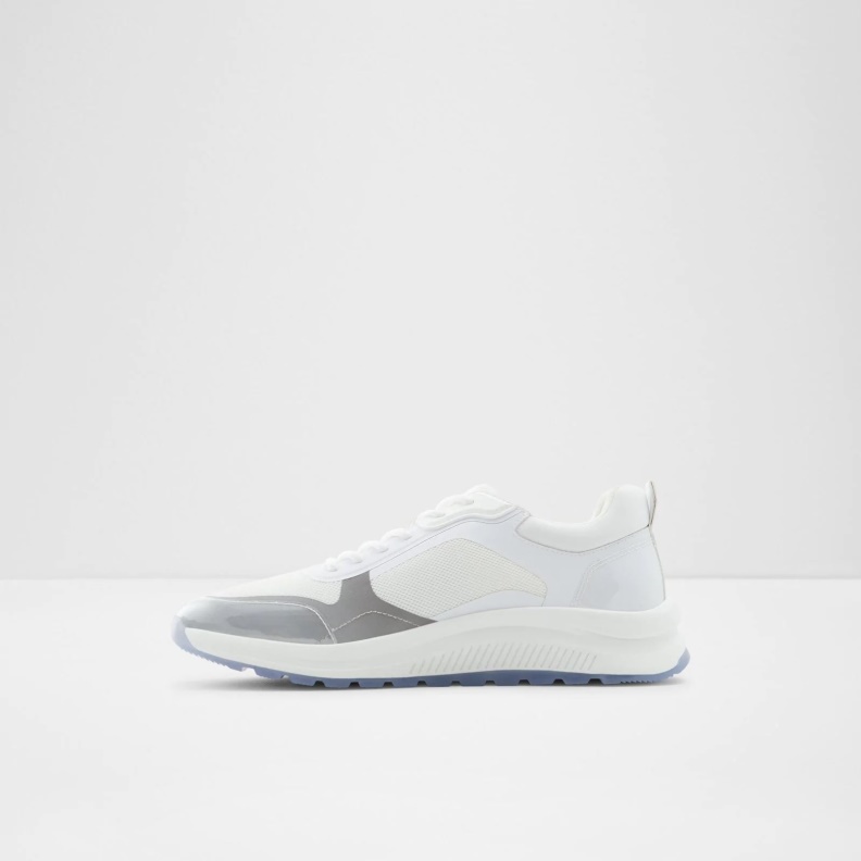 White Fashion Aldo Mellowa Low Top Sneakers Lace Up