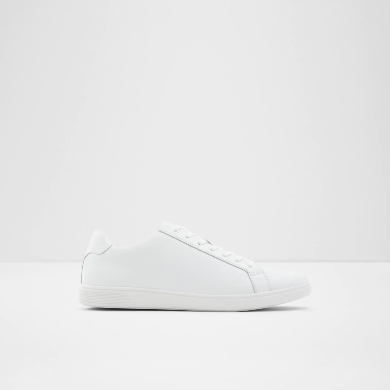 White Fashion Aldo Wiresien Low Top Sneakers Lace Up