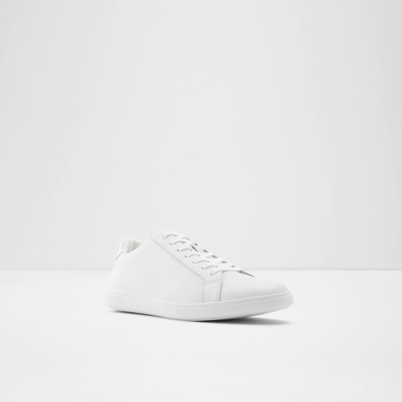 White Fashion Aldo Wiresien Low Top Sneakers Lace Up