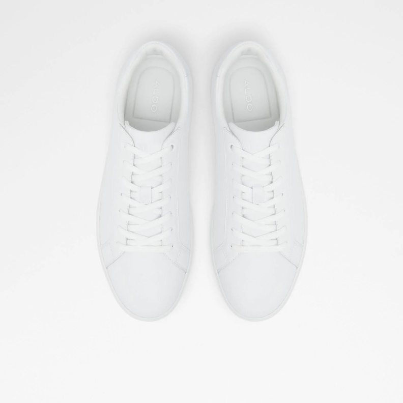 White Fashion Aldo Wiresien Low Top Sneakers Lace Up