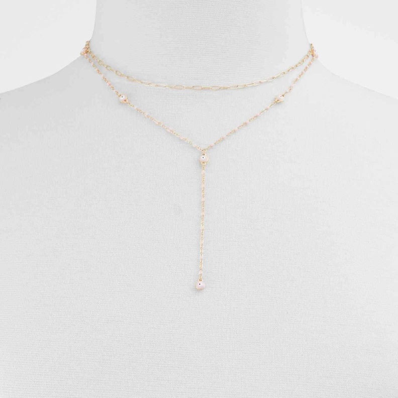 Ybendawen Necklaces Fashion Pink Aldo