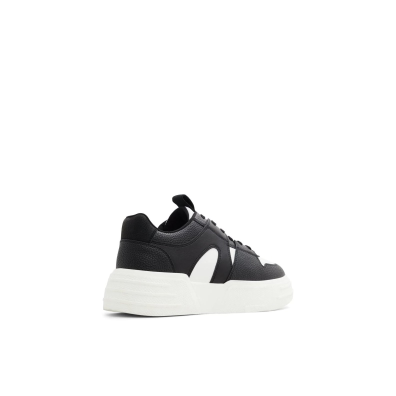 Zeus Low Top Sneakers Lace Up Black Aldo Fashion