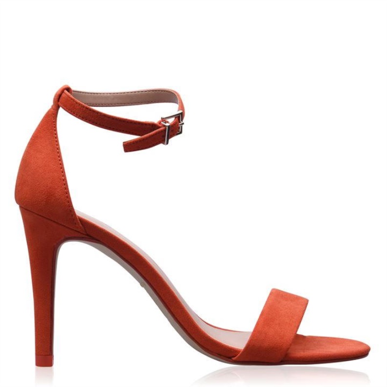Aldo Ahlberg Heeled Sandals Ladies Aldo Fashion Bright Orange