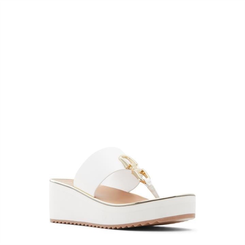 Aldo Fashion Other White Aldo Toea T-Bar Sandals