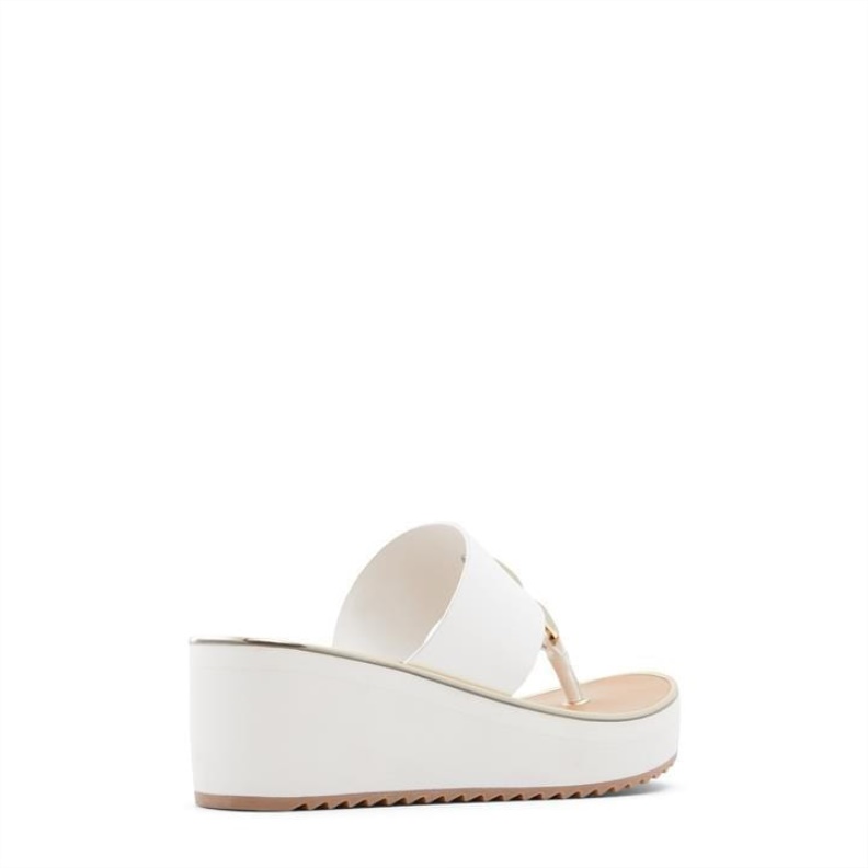 Aldo Fashion Other White Aldo Toea T-Bar Sandals
