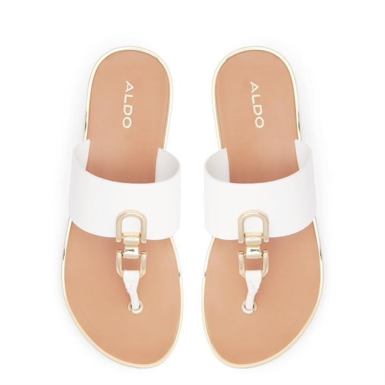Aldo Fashion Other White Aldo Toea T-Bar Sandals