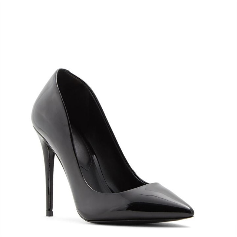 Black Aldo Stessy Heels Fashion Aldo