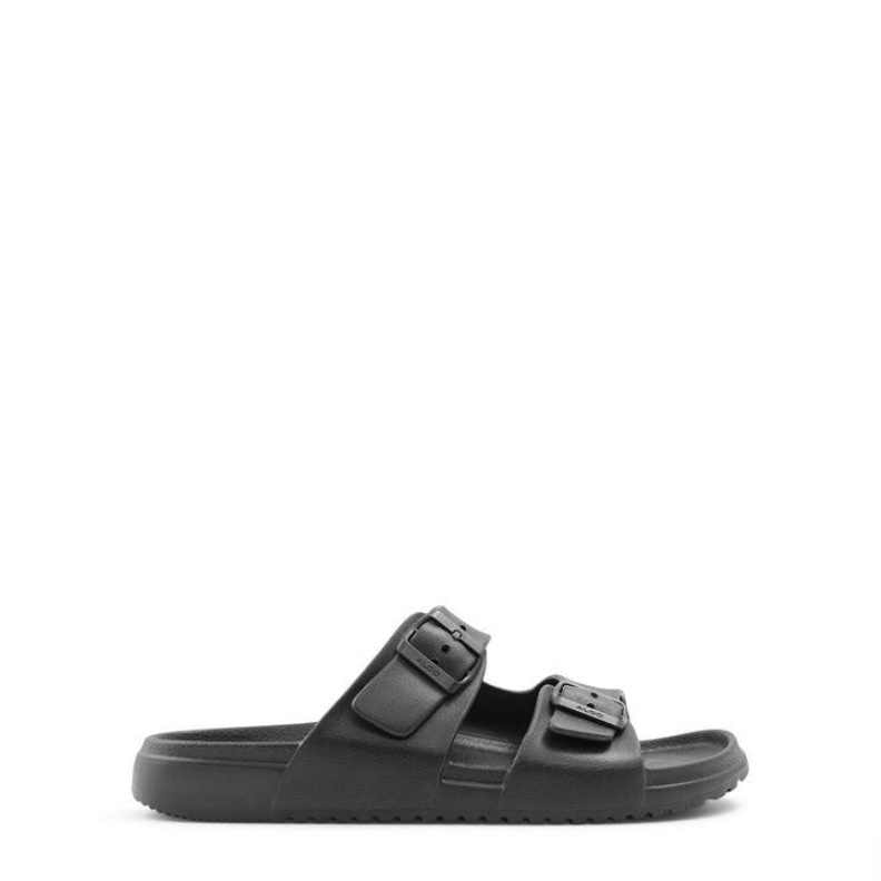 Fashion Aldo Aldo Hideo Flat Sandals Black
