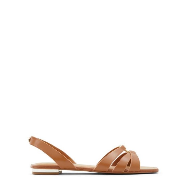 Fashion Aldo Brown Aldo Marassi Flat Sandals