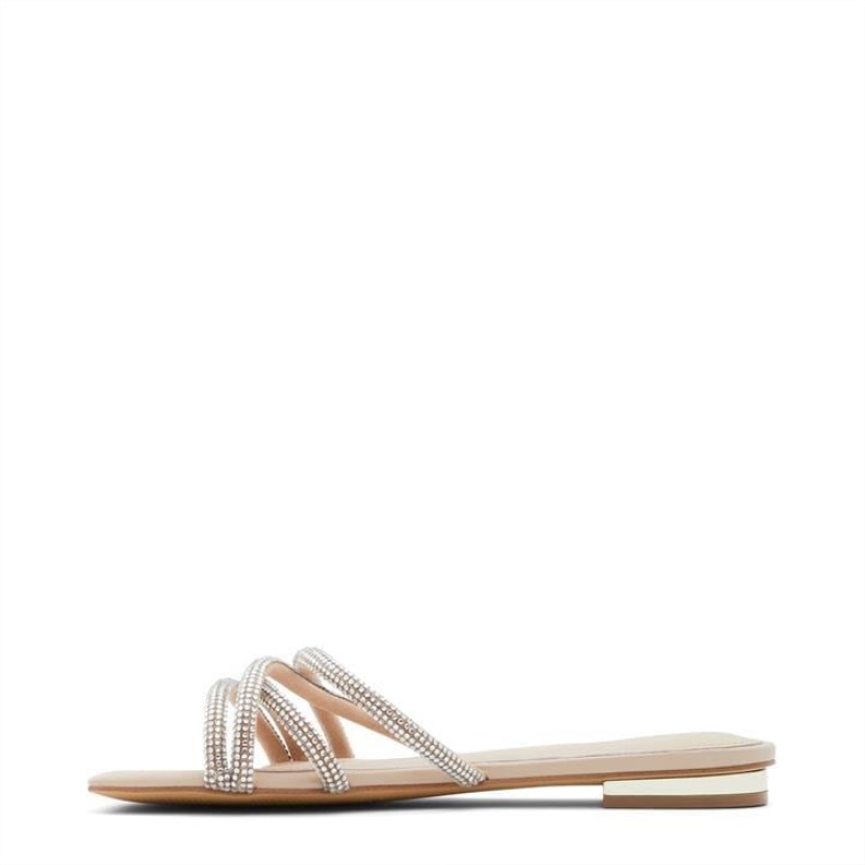 Fashion Beige Aldo Aldo Rossie Flat Sandals