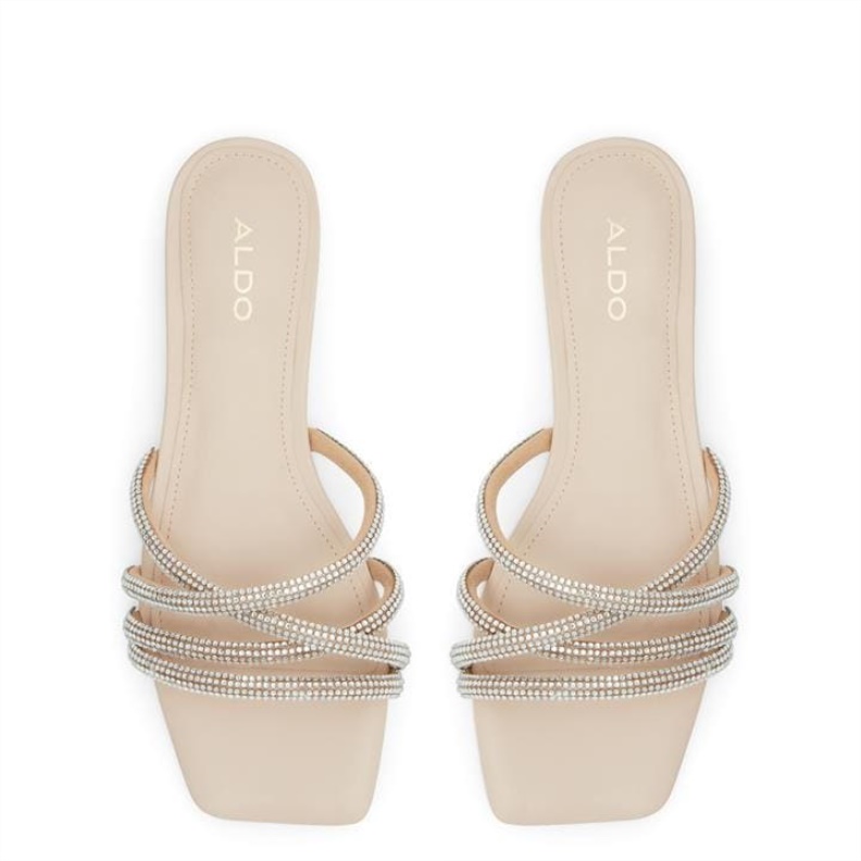 Fashion Beige Aldo Aldo Rossie Flat Sandals