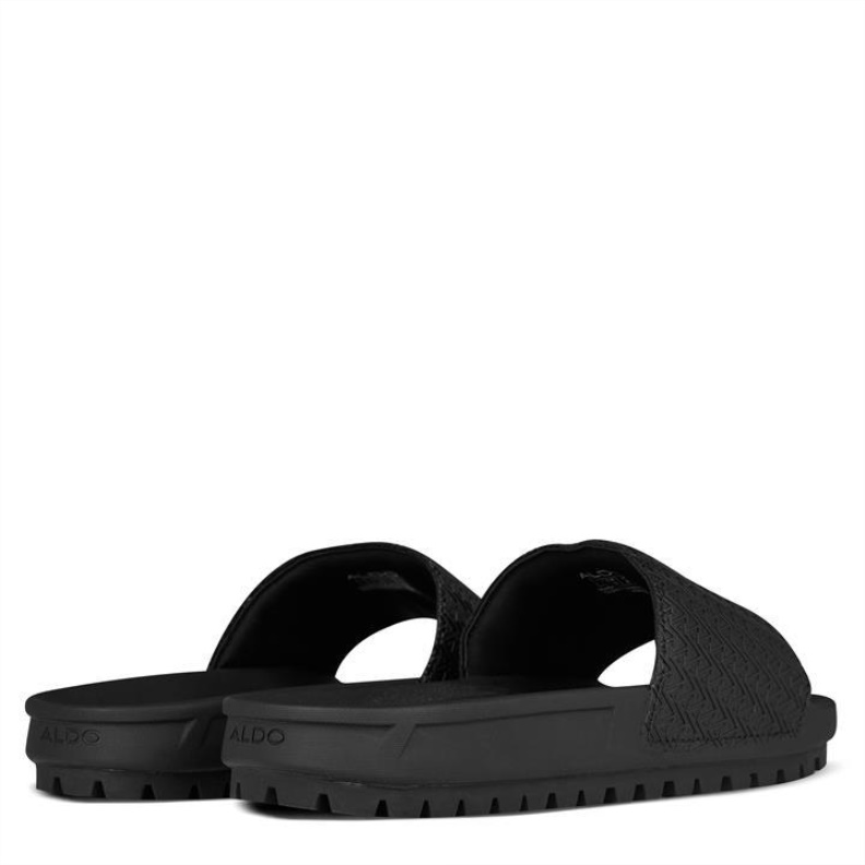 Fashion Black Aldo Aldo Mazaro Slide Sandals