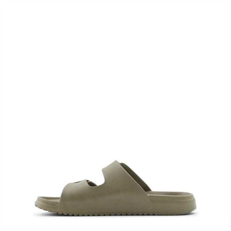 Fashion Khaki Aldo Hideo Flat Sandals Aldo