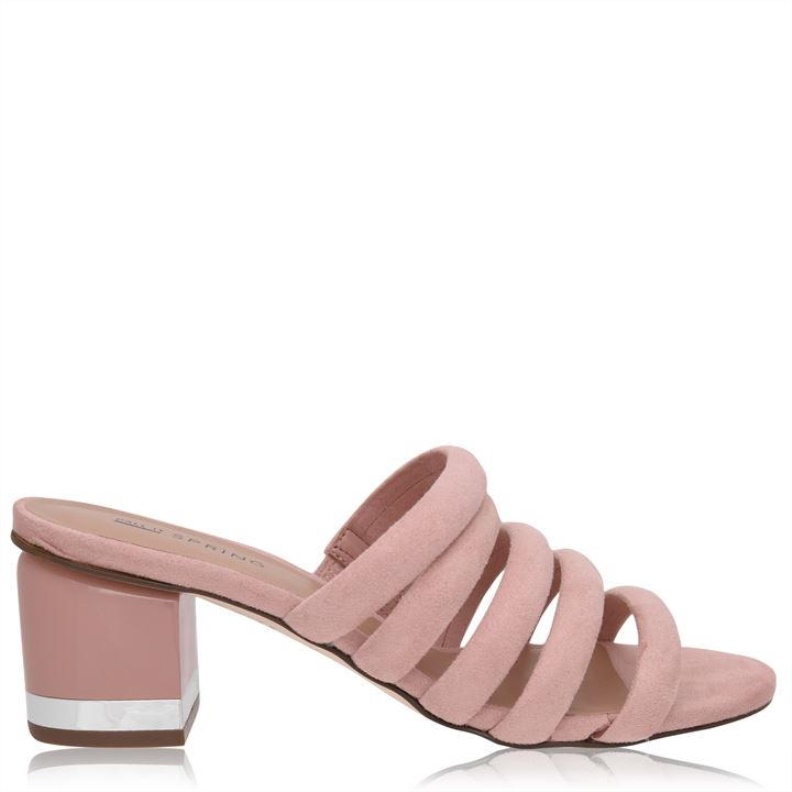Other Pink Aldo Etoclya Heeled Sandals Womens Aldo Fashion