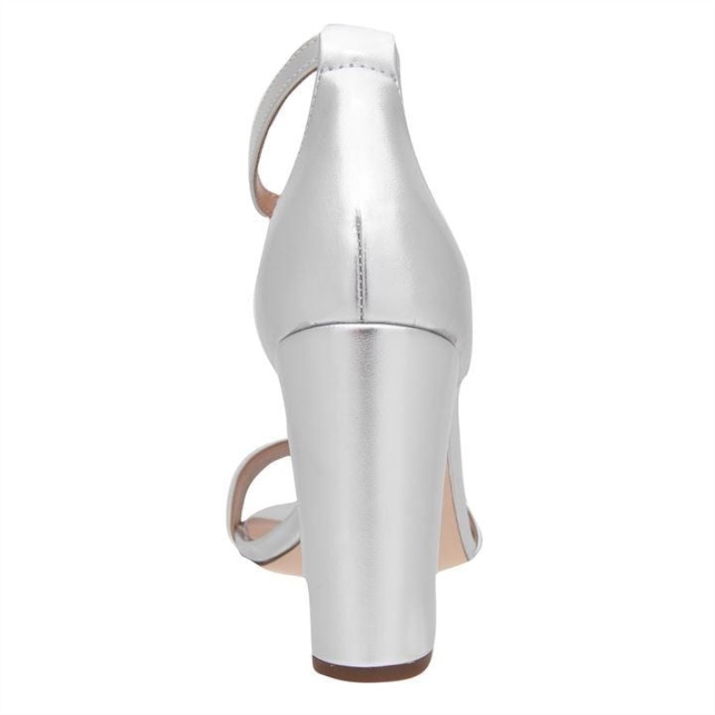 Silver Aldo Fashion Aldo Tayvia Heeled Sandals Ladies