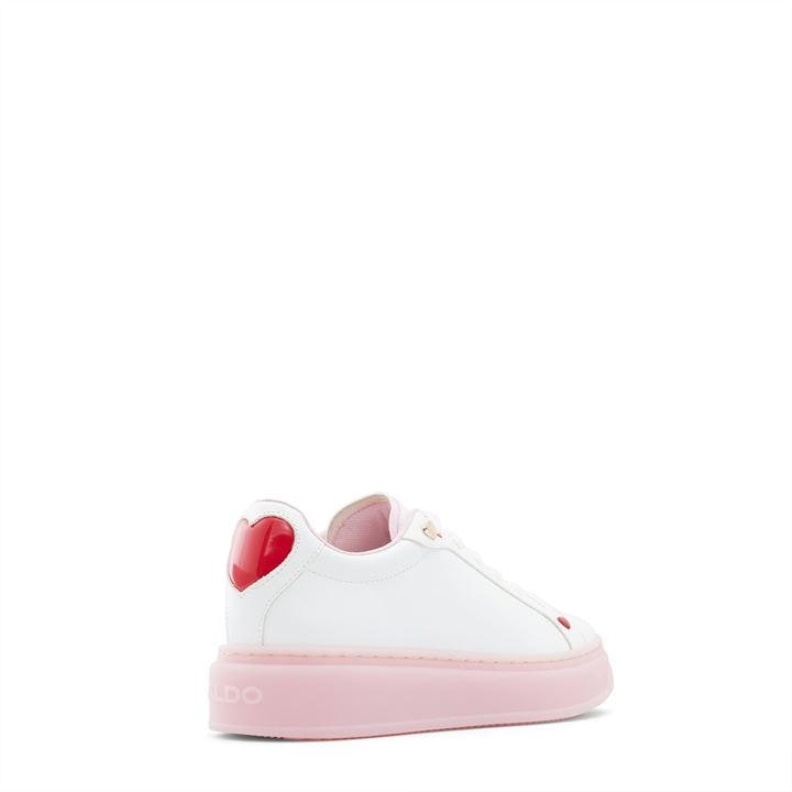 White Aldo Rosecloud Trainers Fashion Aldo