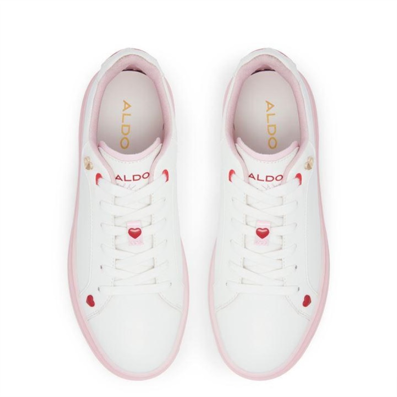White Aldo Rosecloud Trainers Fashion Aldo