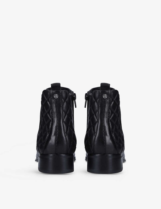 Aldo Fashion Torwenflex Faux-Leather Ankle Boot Black