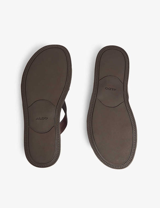 Fashion Black Patent Poade High Platform Sandals Aldo