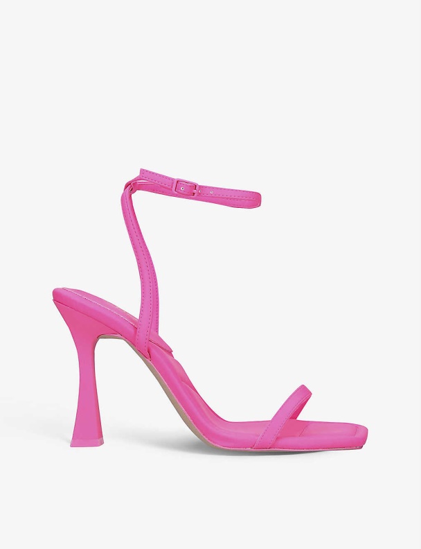 Vivanti Square-Toe Faux-Leather Strappy Sandals Fashion Pink Aldo