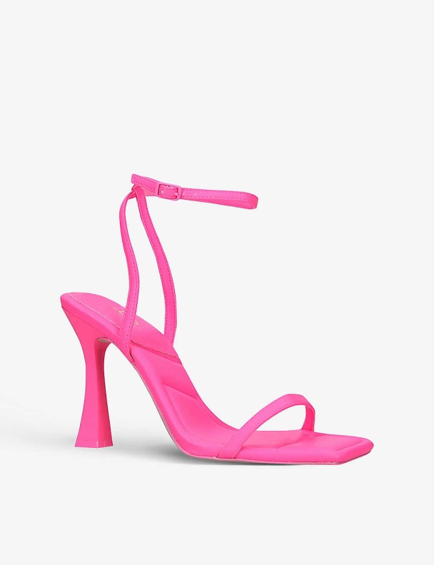 Vivanti Square-Toe Faux-Leather Strappy Sandals Fashion Pink Aldo