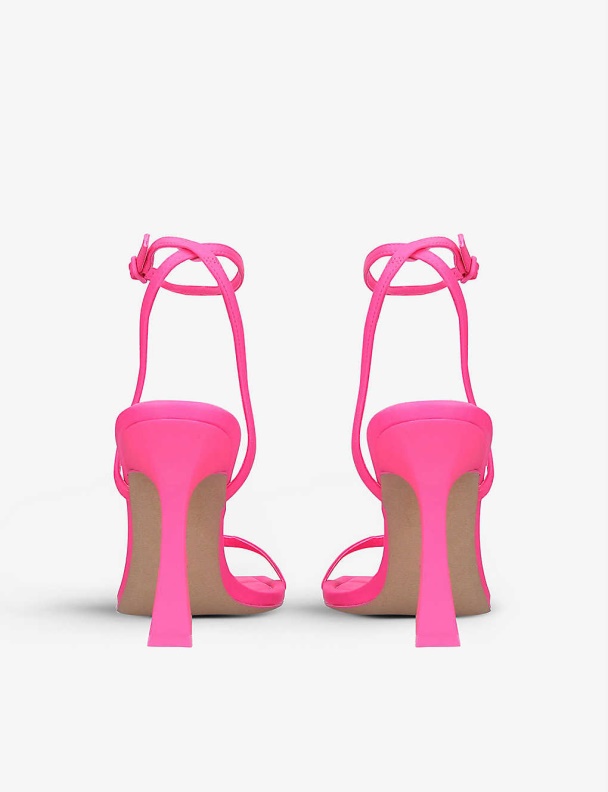 Vivanti Square-Toe Faux-Leather Strappy Sandals Fashion Pink Aldo