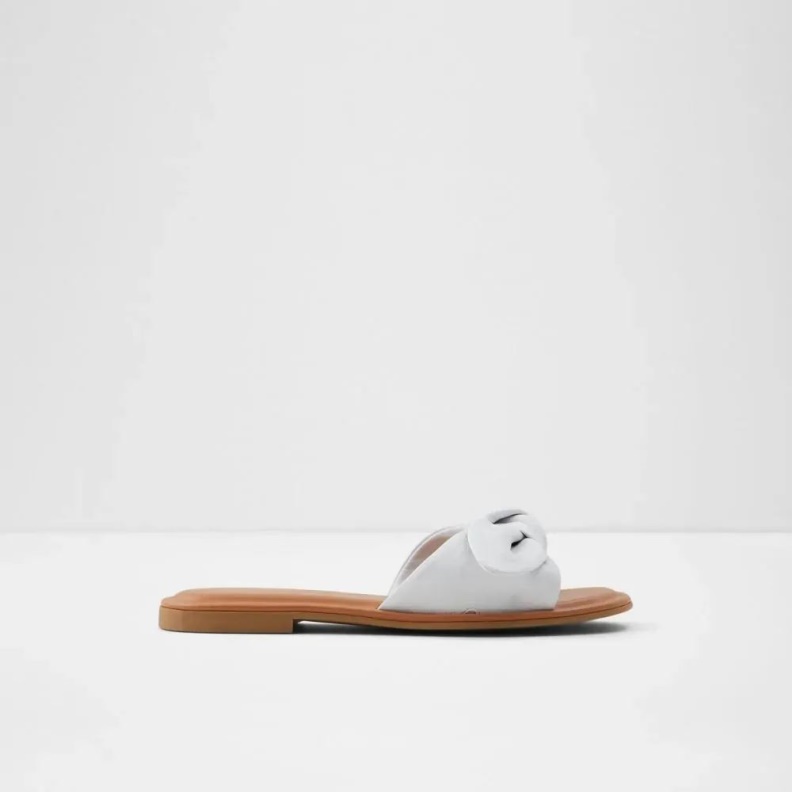 White Aldo Fashion Abayrith Women's Slip-On Sandal Slide