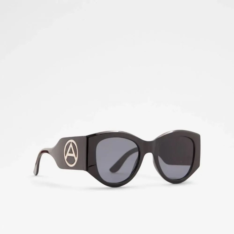 Aldo Fashion Acilalia Women's Accessories Sunglasses Black/Gold Multi