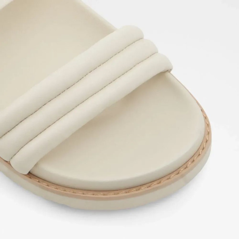 Adwerrandra Women's Flat Strap Sandal Aldo Fashion Other White