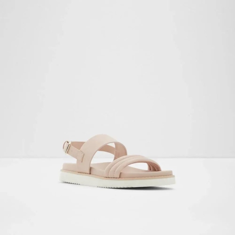 Adwerrandra Women's Flat Strap Sandal Light Pink Aldo Fashion