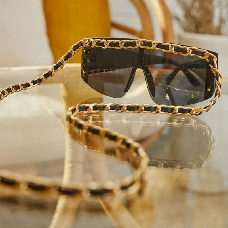 Black/Gold Multi Adroirwen Women's Accessories Sunglasses Aldo Fashion