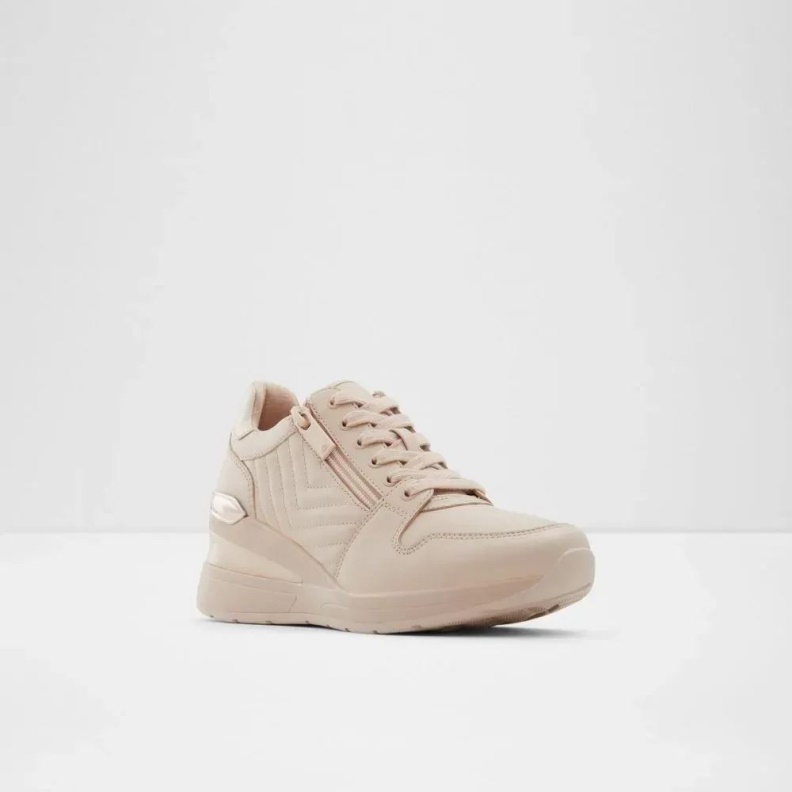 Fashion Other Pink Adwiwia Women's Mid Heel Lace-Up Sneaker Aldo