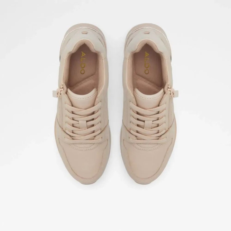 Fashion Other Pink Adwiwia Women's Mid Heel Lace-Up Sneaker Aldo
