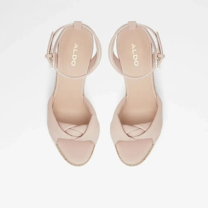 Light Pink Fashion Aldo Adrirawen Women's Two Piece Wedge Sandal