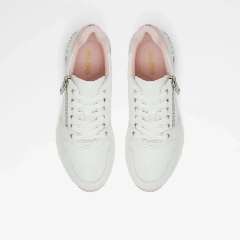 Other Pink Aldo Fashion Adwiwiah Women's Laced-Up Wedge Sneaker