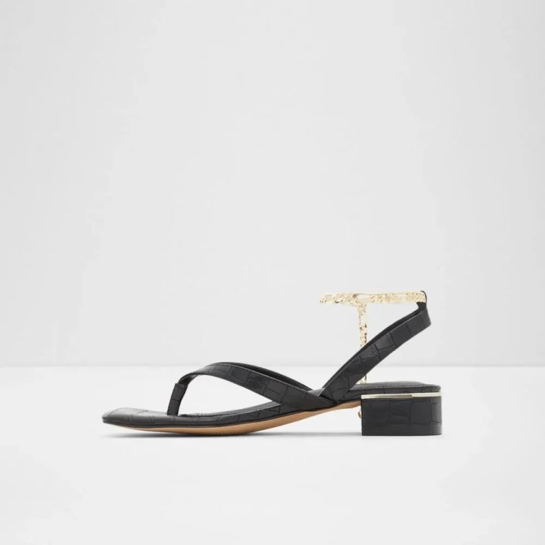 Agralella Women's Block Heel Sandal Black Aldo Fashion