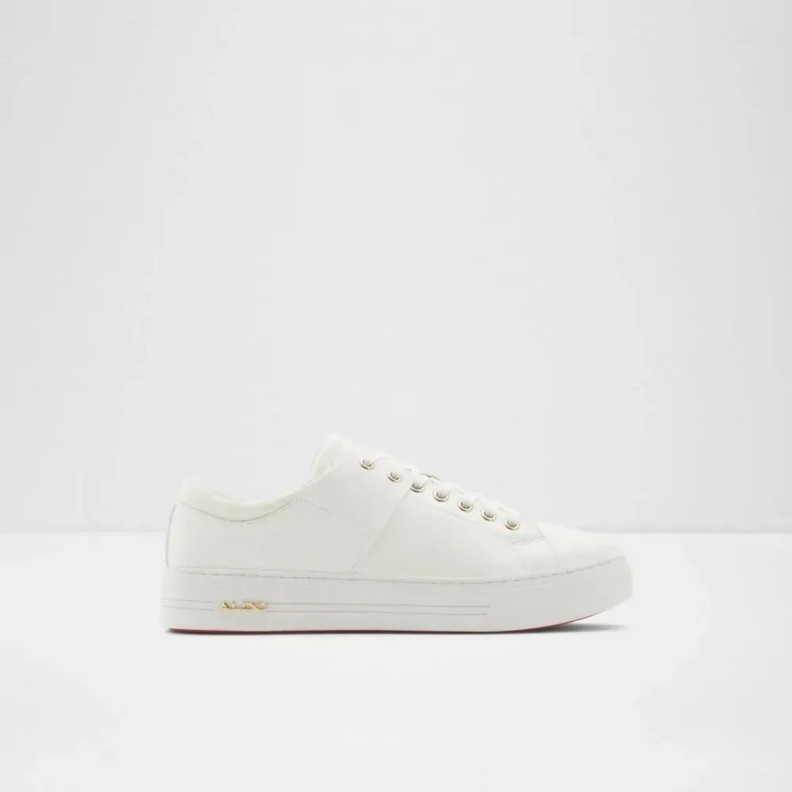 White Aldo Fashion Agassi Men's Low Top Sneaker