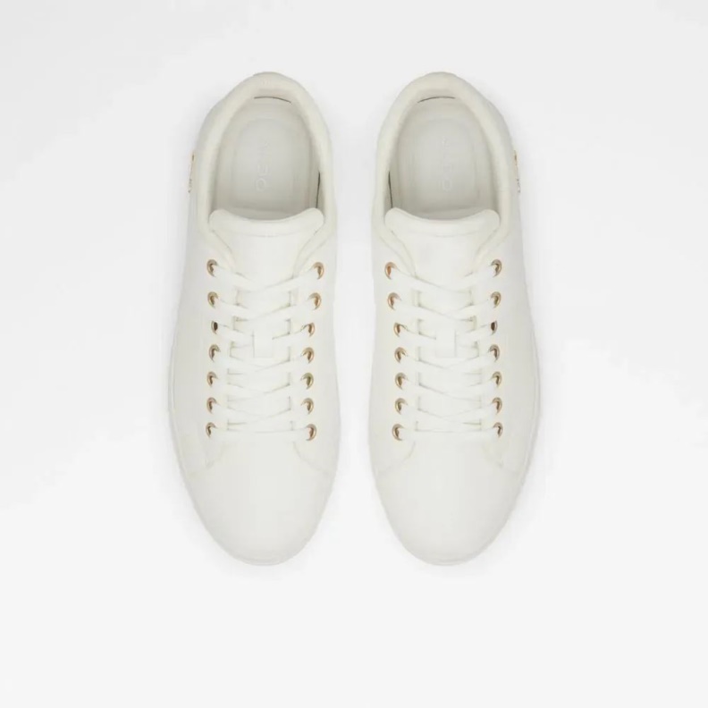 White Aldo Fashion Agassi Men's Low Top Sneaker
