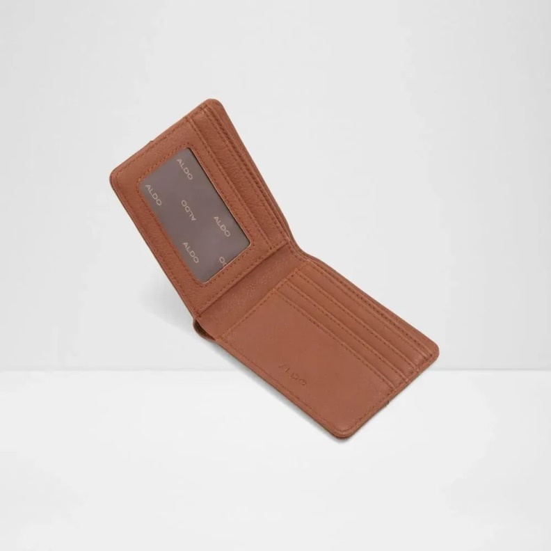 Fashion Aldo Aissa Men's Wallet Cognac