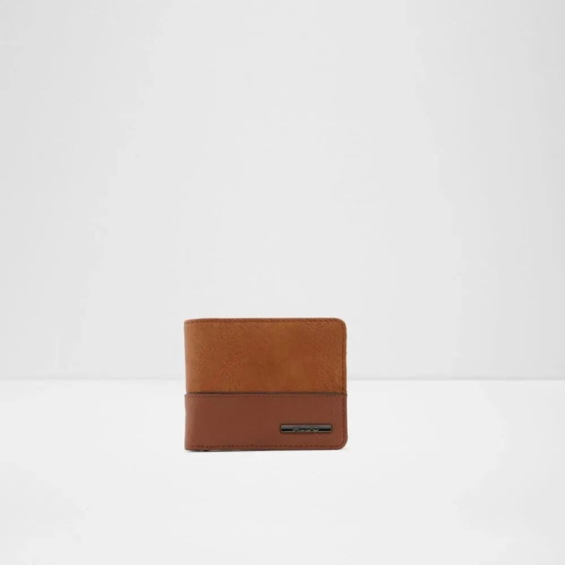 Fashion Aldo Aissa Men's Wallet Cognac