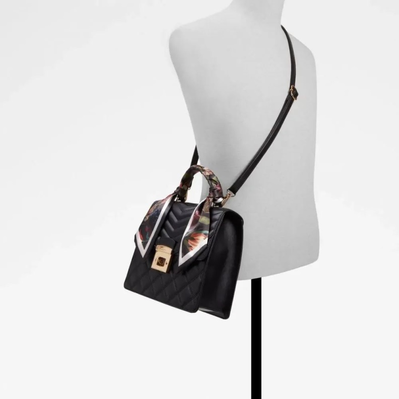 Fashion Black Airy Women's Handbag Top Handle Aldo