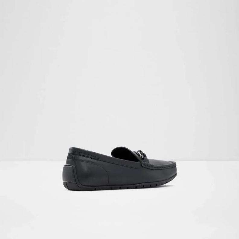 Black Ambani Men's Slip-On Almond Toe Loafer Fashion Aldo