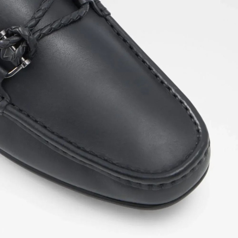 Black Ambani Men's Slip-On Almond Toe Loafer Fashion Aldo